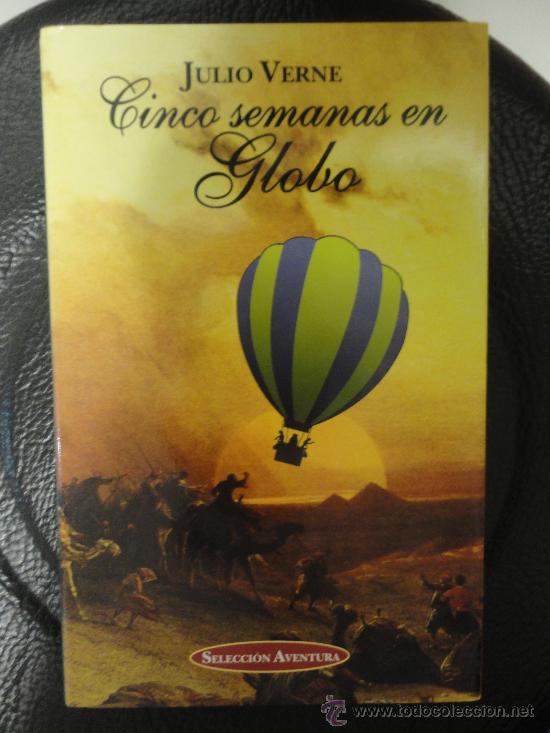 libro de lectura - Cinco semanas en globo