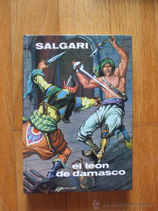 Libros de segunda mano: EL LEON DE DAMASCO, Salgari, Ediciones gahe, 1 edicion - Foto 1
