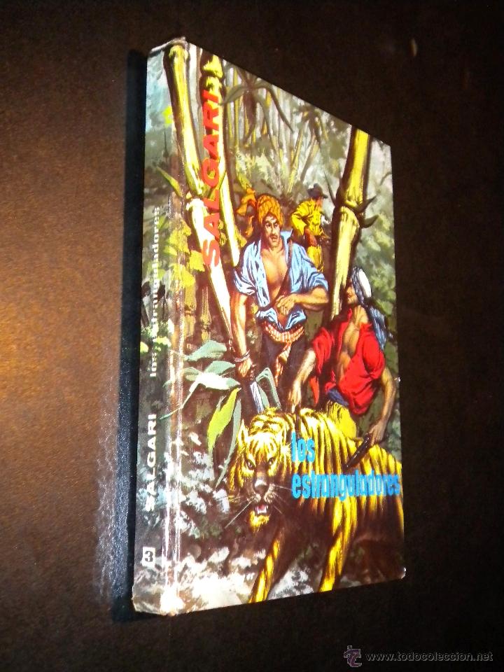 Libros de segunda mano: Salgari. Los estranguladores. N&ordm; 3 - Foto 1