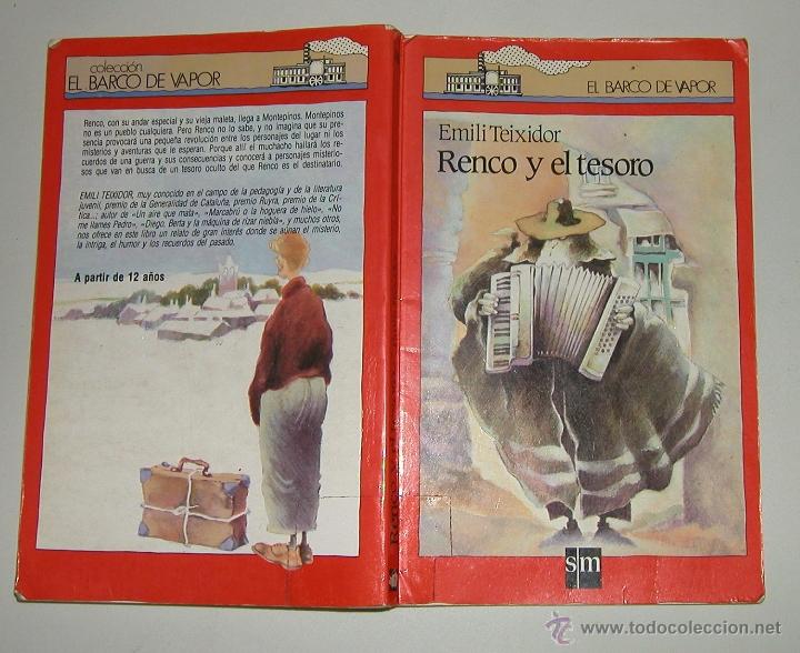 Libros de segunda mano: RENCO Y EL TESORO DE EMILI TEIXIDOR COLECCI&Oacute;N EL BARCO DE VAPOR LIBROS ROJOS N&ordm; 116 PRIMERA EDICI&Oacute;N