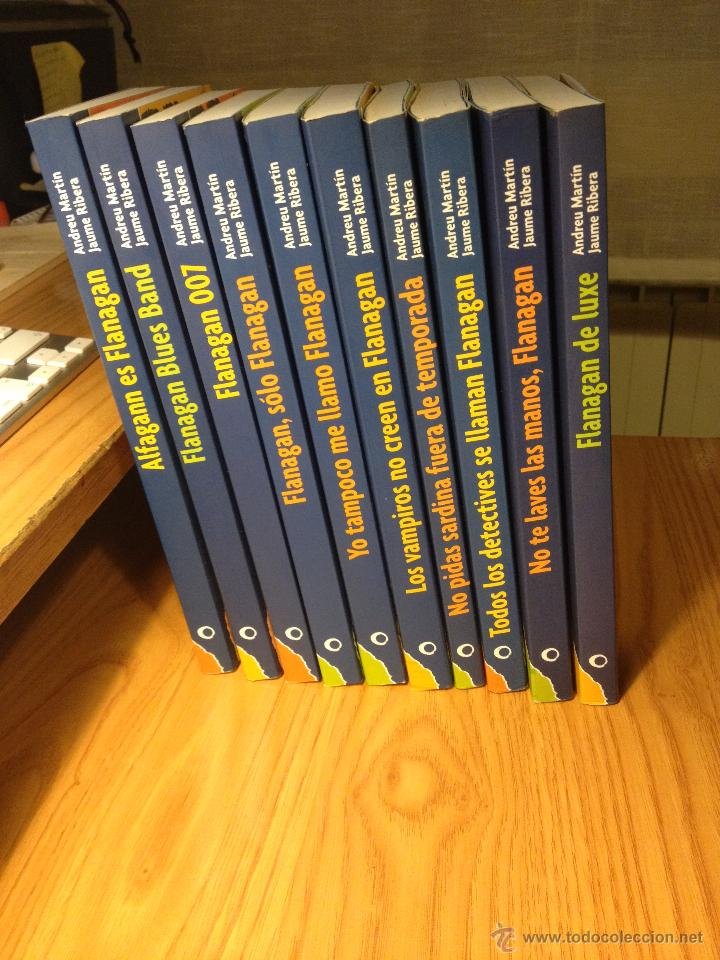 Lote Detective Flanagan 10 Libros Sold Through Direct Sale