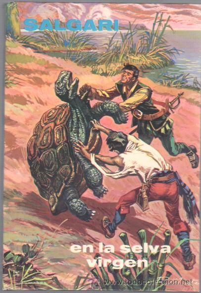 Libros de segunda mano: SALGARI GAHE N&ordm; 37 EN LA SELVA VIRGEN - Foto 1