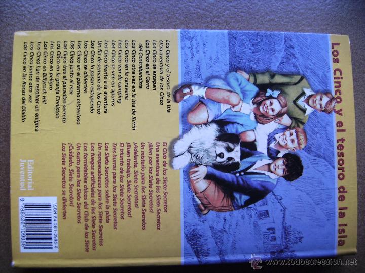 Libros de segunda mano: los cinco y el tesoro de la isla - Foto 2