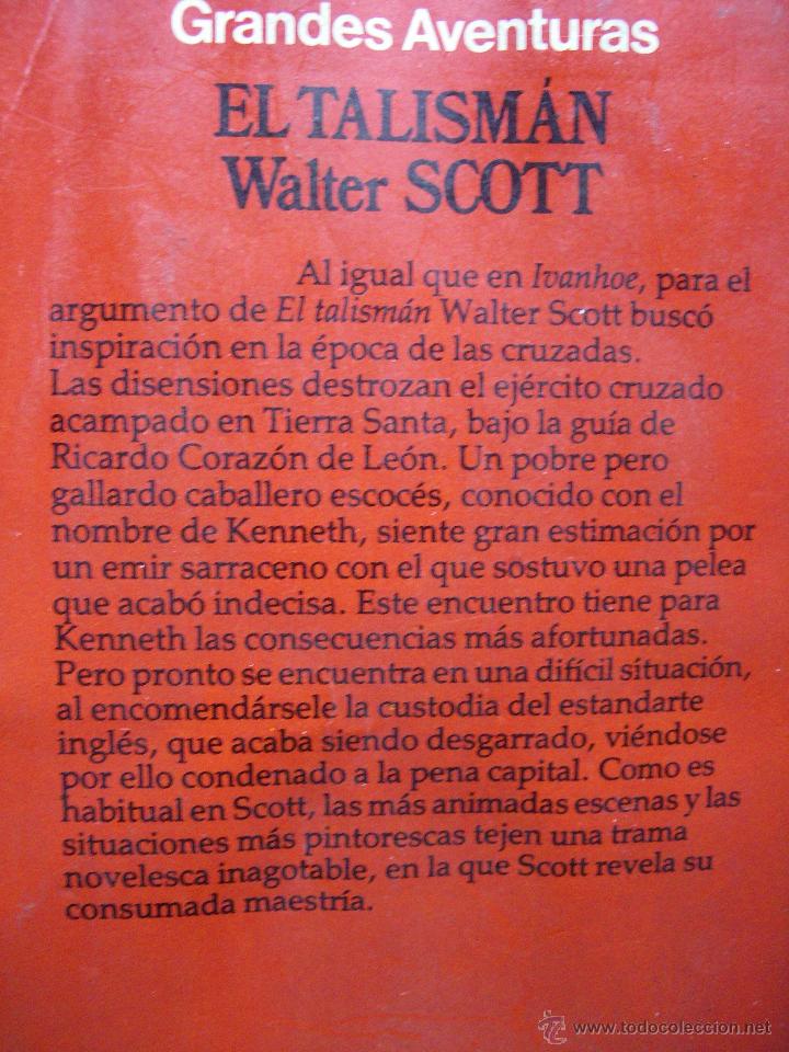 Libros de segunda mano: EL TALISM&Aacute;N - Walter Scott Ediciones FORUM - Foto 2