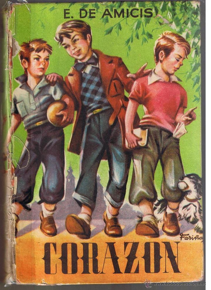 Libros de segunda mano: JUVENIL CADETE. N&ordm; 2. CORAZ&Oacute;N. E. DE AMICIS. RF./MATEU1) - Foto 1