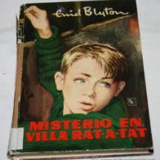Libros de segunda mano: LIBRO, MISTERIO EN VILLA RAT-A-TAT, ENID BLYTON, EDITORIAL MOLINO 1958. Lote 47944351