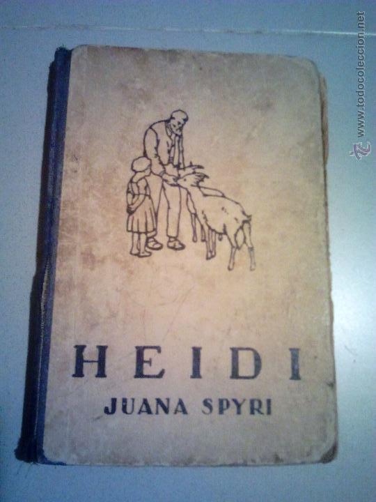 Libros de segunda mano: Libro Heidi 1947. Juana Spyri - Foto 1