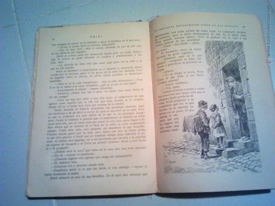 Libros de segunda mano: Libro Heidi 1947. Juana Spyri - Foto 6