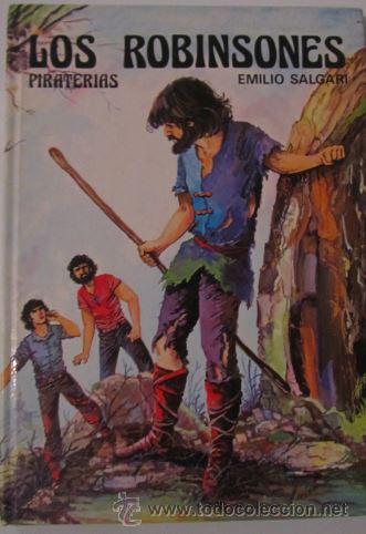 Libros de segunda mano: LOS ROBINSONES EMILIO SALGARI PIRATERIAS SUSAETA