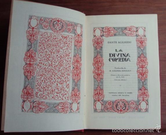 Libros de segunda mano: La divina comedia - ALIGHIERI, Dante - Foto 2