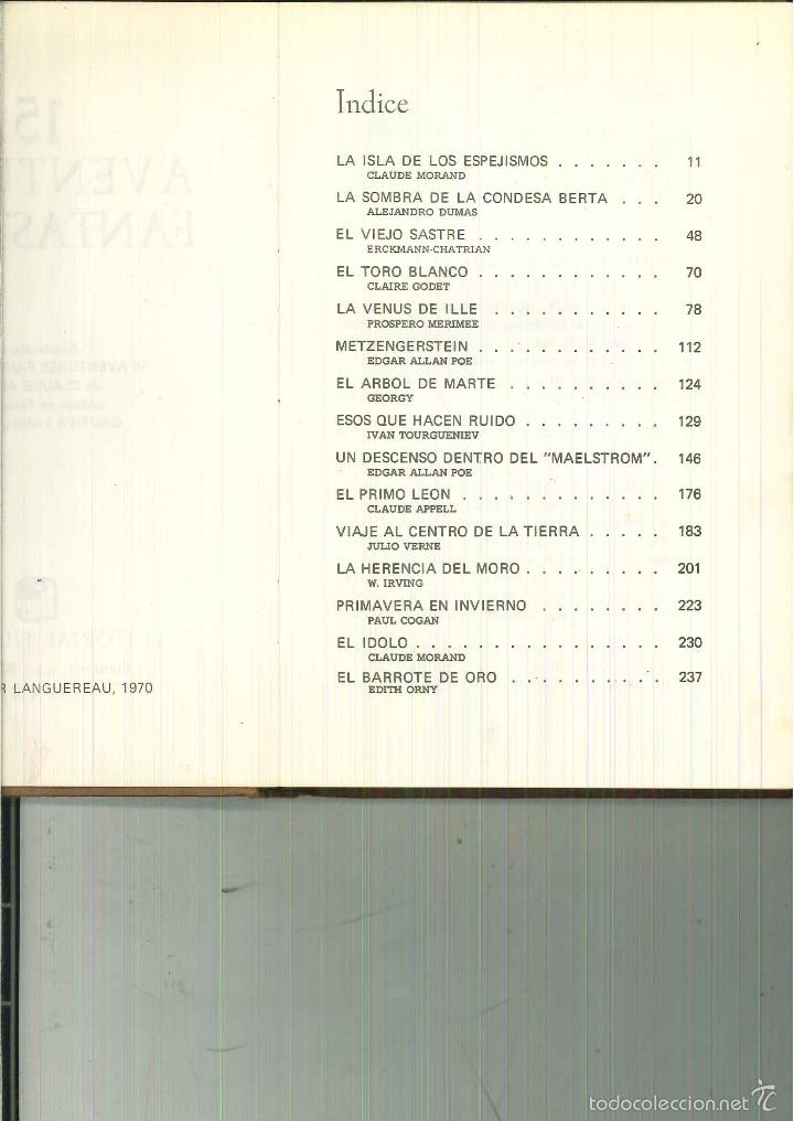 Libros de segunda mano: 15 AVENTURAS DEL ESPACIO. - Foto 2