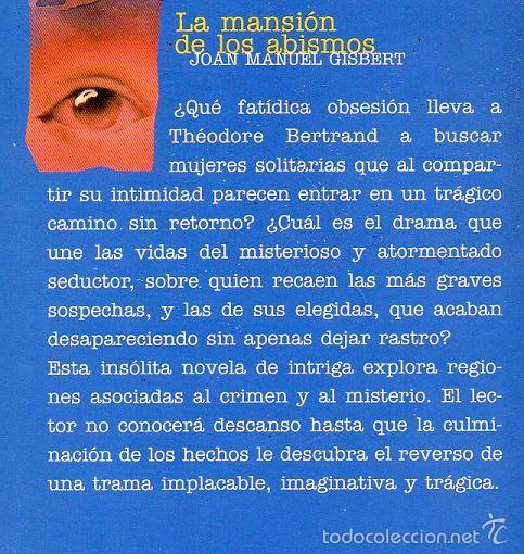 Libros de segunda mano: La mansi&oacute;n de los abismos - Foto 2