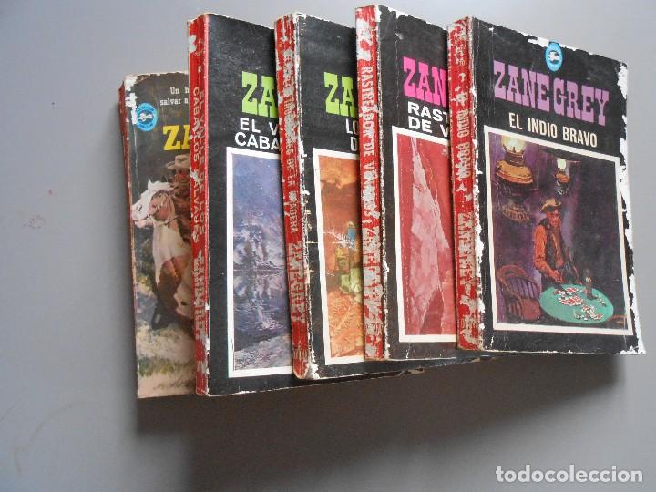 Libros de segunda mano: 5 Novelas  ZANE   GREY - Foto 2
