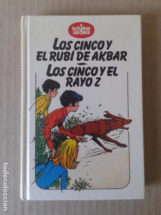 Gebrauchte B&uuml;cher: Los Cinco y el rub&iacute; de Akbar / Los Cinco y el Rayo Z. Colecci&oacute;n El Club de los Cinco, 1988