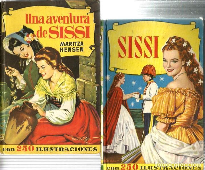 Second hand books: 2 LIBROS COLECCION HISTORIAS BRUGUERA : SISSI + UNA AVENTURA DE SISSI