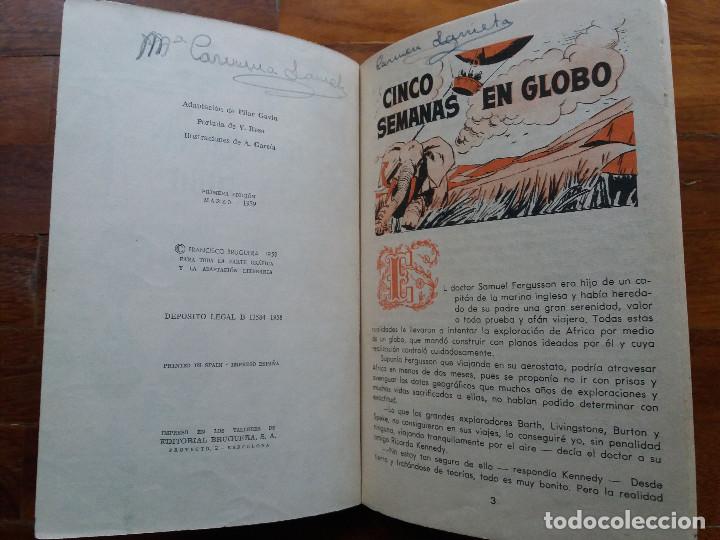 Libros de segunda mano: Cinco semanas en Globo - Foto 2