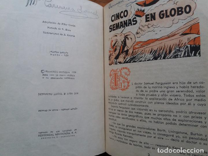 Libros de segunda mano: Cinco semanas en Globo - Foto 3