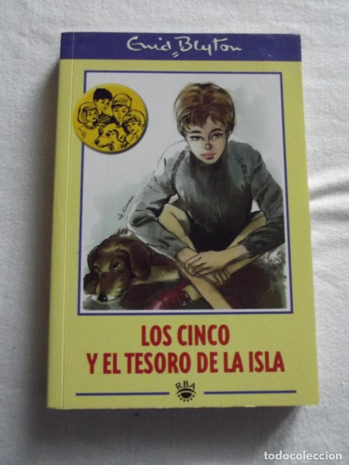 Libros de segunda mano: LOS CINCO Y EL TESORO DE LA ISLA  DE ENID BRYTON - Foto 1