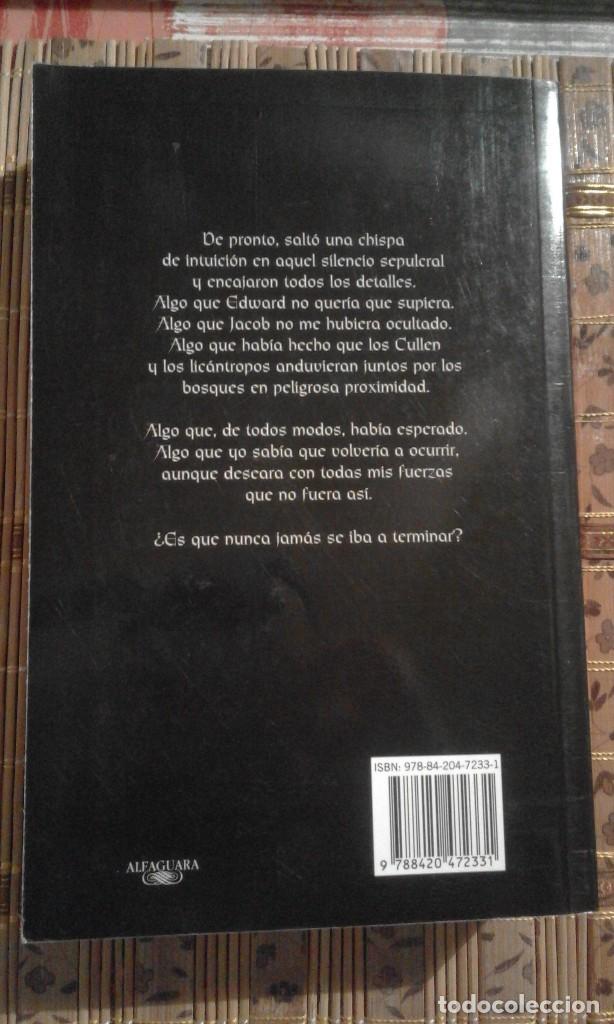 Libros de segunda mano: Eclipse - Stephenie Meyer - Saga Crep&uacute;sculo 3 - Foto 2