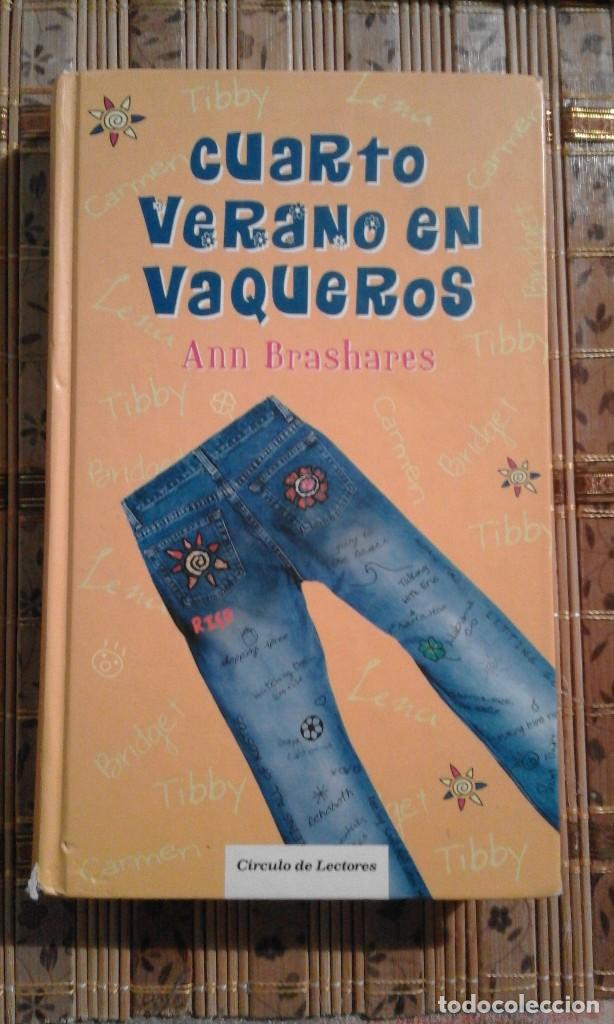 Libros de segunda mano: Cuarto verano en vaqueros - Ann Brashares - Foto 1