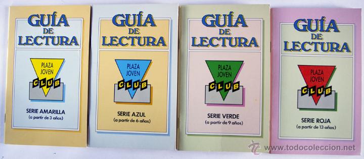Libros de segunda mano: Libros Guia de Lectura para ni&ntilde;os Plaza Joven Club Ed. Plaza&Jan&eacute;s