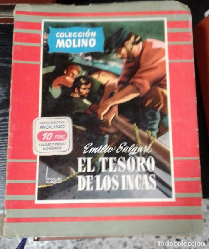 Libros de segunda mano: SALGARI. EL TESORO DE LOS INCASN&ordm;42 - Foto 1