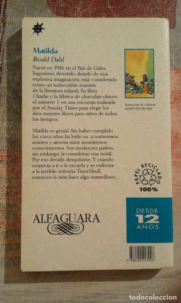 Libros de segunda mano: Matilda - Roald Dahl - Foto 2