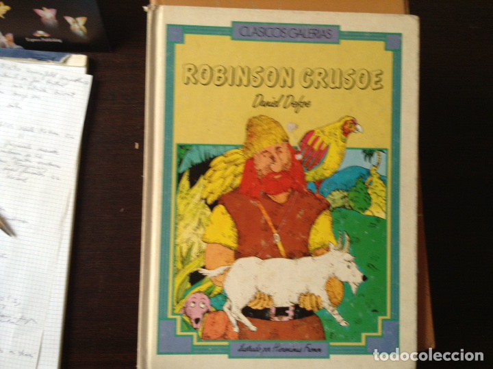Libros de segunda mano: Robinson Crusoe. Ilustrado - Foto 1