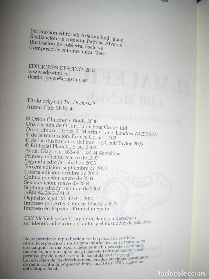 Libros de segunda mano: EL MALEFICIO - CLIFF MCNISH - Foto 5