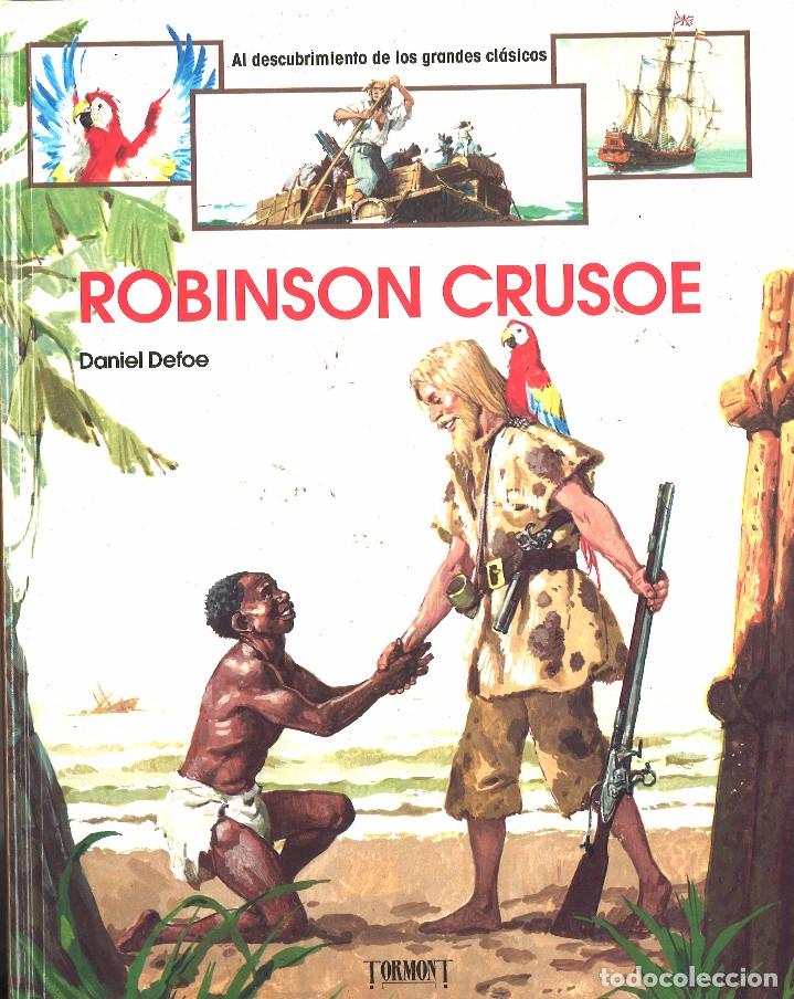 Libros de segunda mano: Robinson Crusoe. Daniel Defoe. 1994 - Foto 1