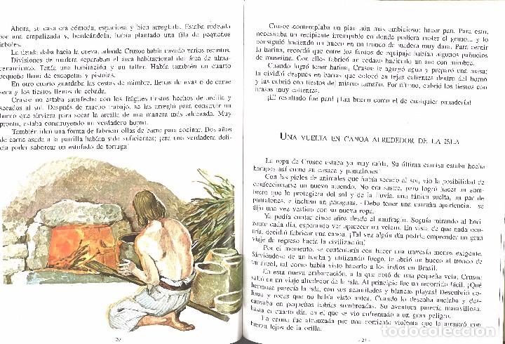 Libros de segunda mano: Robinson Crusoe. Daniel Defoe. 1994 - Foto 2