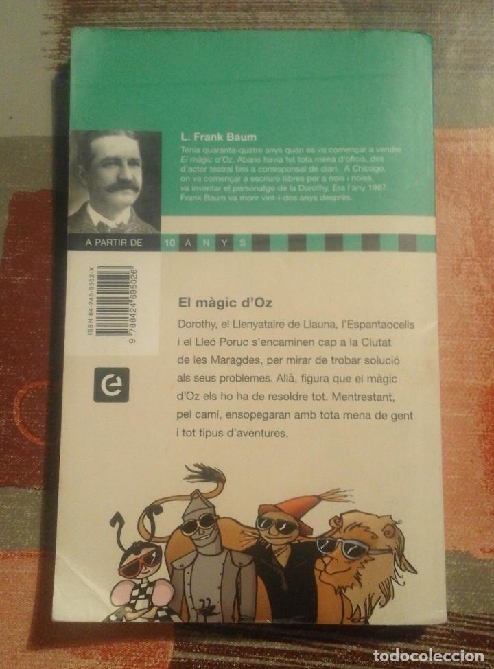 Libros de segunda mano: El m&agrave;gic dOz - L. Frank Baum - en catal&agrave; - Foto 2
