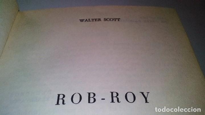 Libros de segunda mano: ROB ROY- WALTER SCOTT-EDICIONES ALONSO-1967 - Foto 3