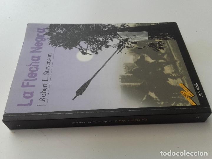 Libri di seconda mano: LA FLECHA NEGRA-ROBERT LOUIS STEVENSON-Ilustraciones de Enrique Flores-ANAYA 2000