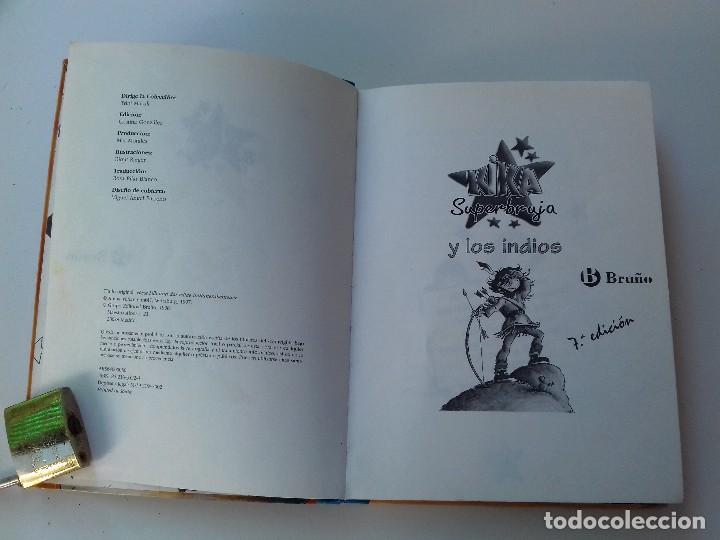 Libros de segunda mano: KIKA SUPERBRUJA Y LOS INDIOS-Knister-BRU&Ntilde;O 2002 - Foto 3