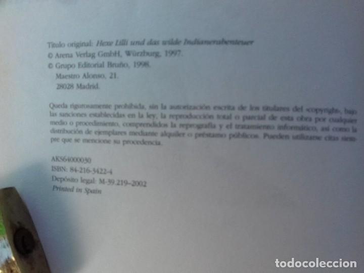 Libros de segunda mano: KIKA SUPERBRUJA Y LOS INDIOS-Knister-BRU&Ntilde;O 2002 - Foto 4