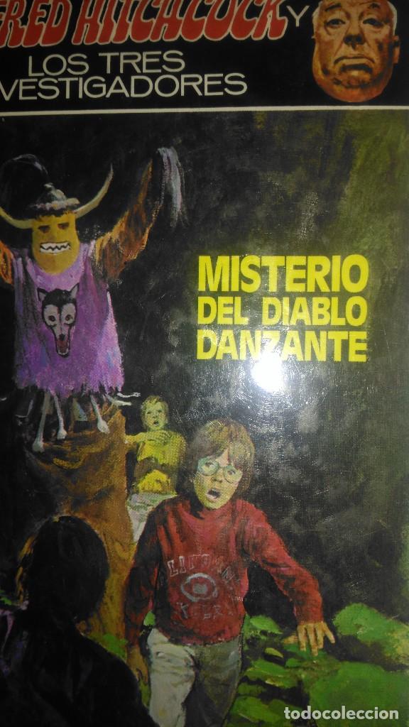 Libros de segunda mano: MISTERIO DEL DIABLO DANZANTE. 25. ALFRED HITCHCOCK Y LOS TRES INVESTIGADORES. 1985. CARTON&Eacute;. P&Aacute;GINAS