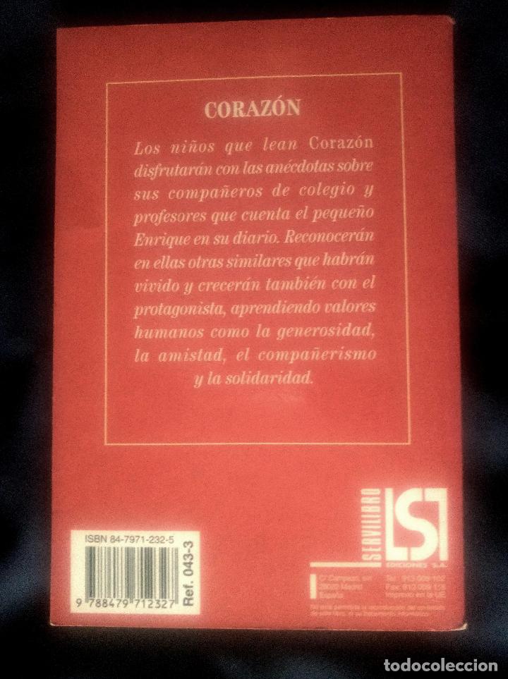 Libros de segunda mano: CORAZON | EDMONDO DE AMICIS | SERVILIBRO 1999 - Foto 6