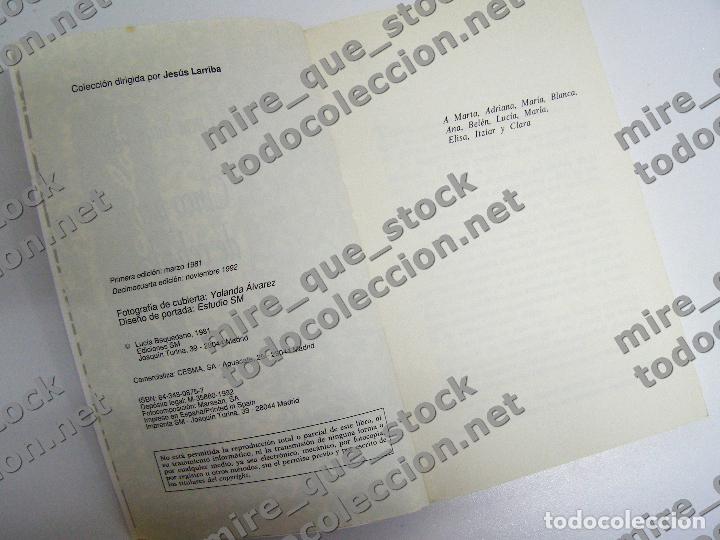 Libros de segunda mano: CINCO PANES DE CEBADA - LUC&Iacute;A BAQUEDANO / S.M. / GRAN ANGULAR / #17 / 1992 - Foto 2