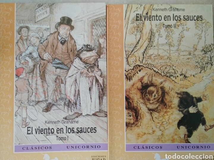 Second hand books: Kennet Grahame El viento en los sauces (2 vols)