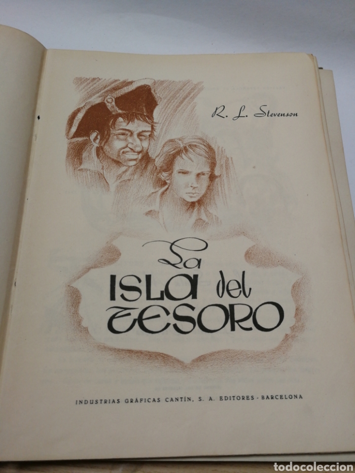 Libros de segunda mano: Isla del tesoro. 1943. Robert louis stevenson. - Foto 3