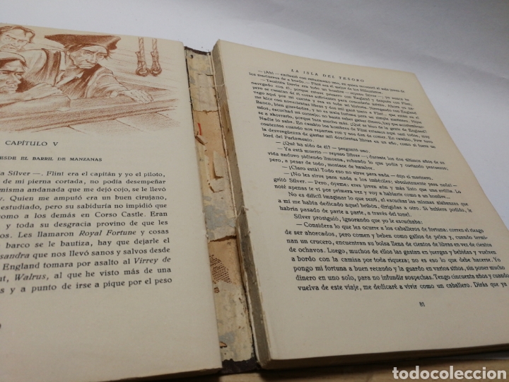 Libros de segunda mano: Isla del tesoro. 1943. Robert louis stevenson. - Foto 5