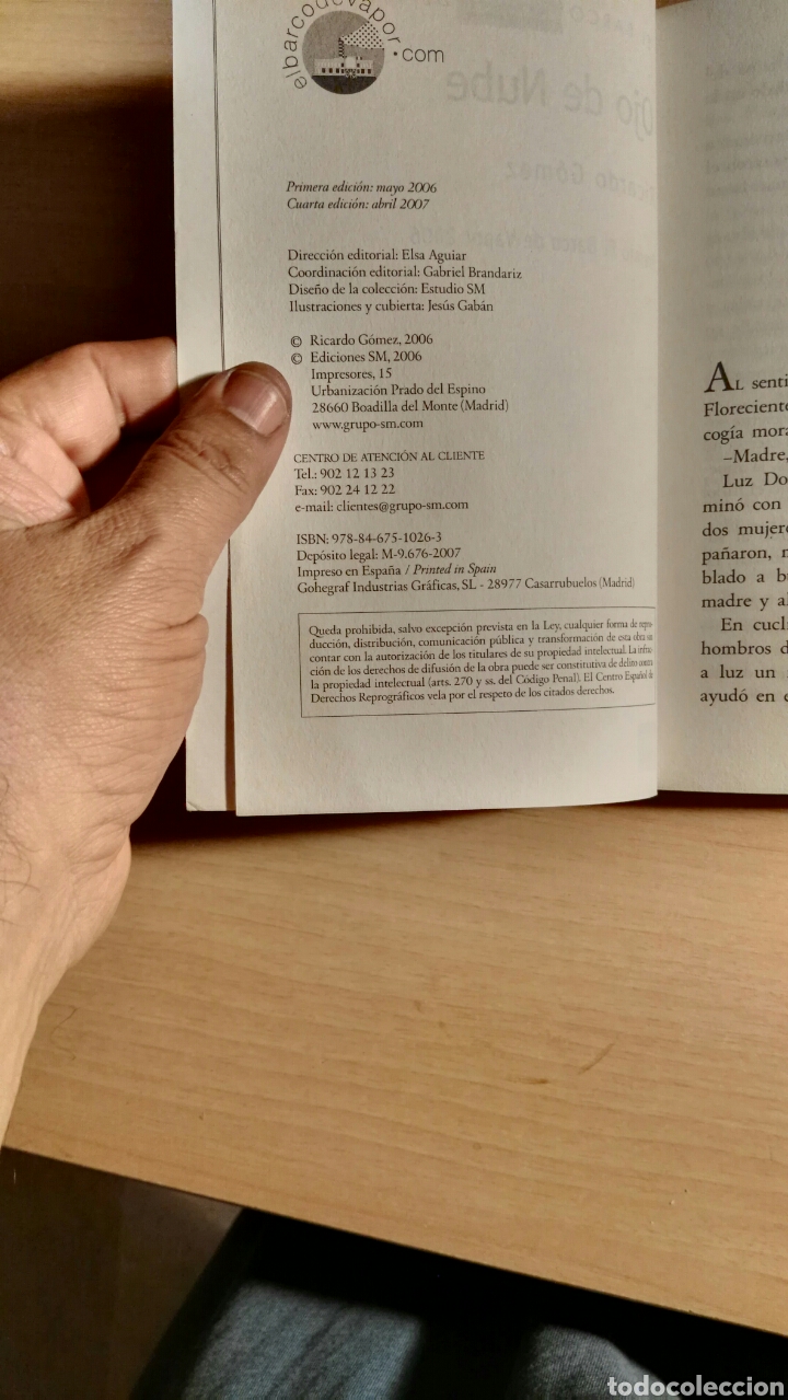 Libros de segunda mano: Ojo de nube - Foto 6