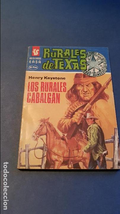 Libros de segunda mano: RURALES DE TEXAS N&ordm; 365 LOS RURALES CABALGAN (1984) BOLSILIBROS EASA