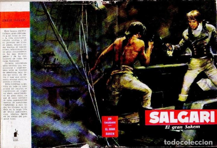 Libros de segunda mano: SALGARI : EL GRAN SAKEM (MOLINO, 1961) - Foto 1