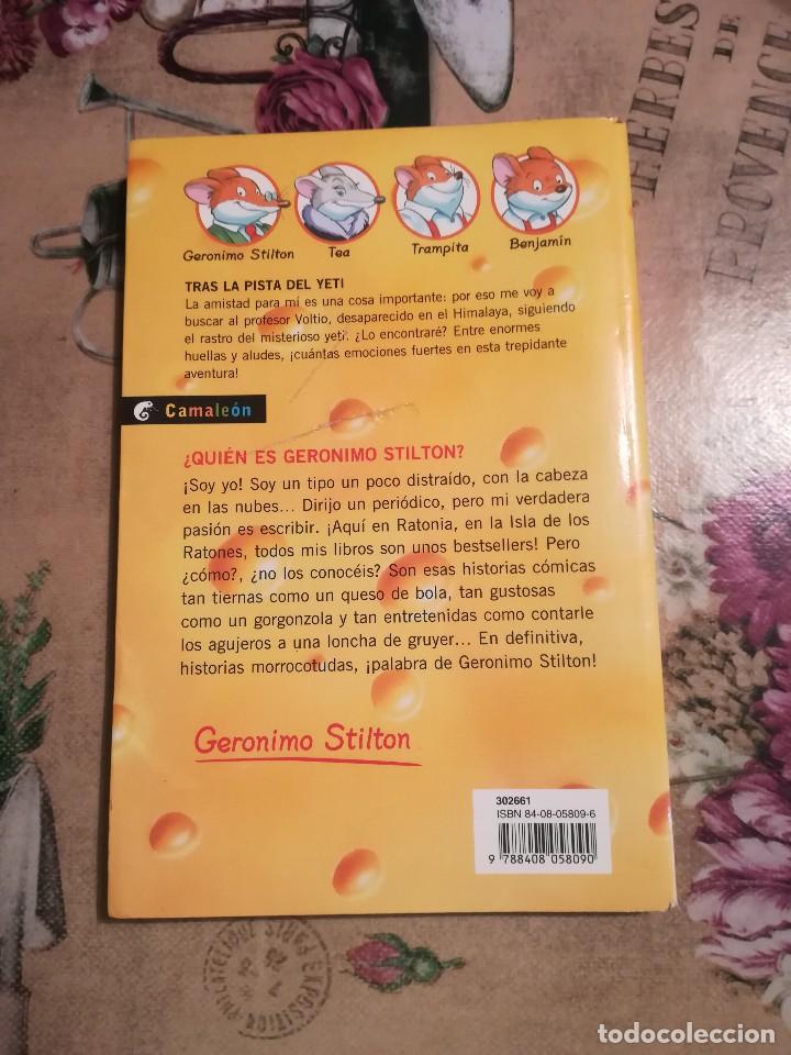 Libros de segunda mano: Tras la pista del Yeti - Geronimo Stilton - Foto 2