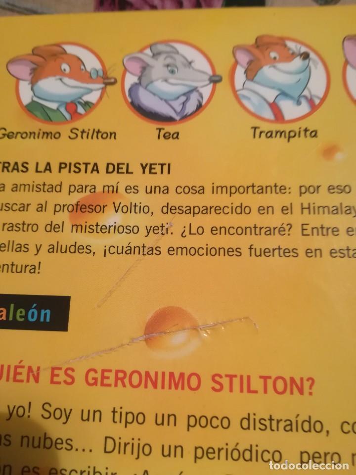 Libros de segunda mano: Tras la pista del Yeti - Geronimo Stilton - Foto 3