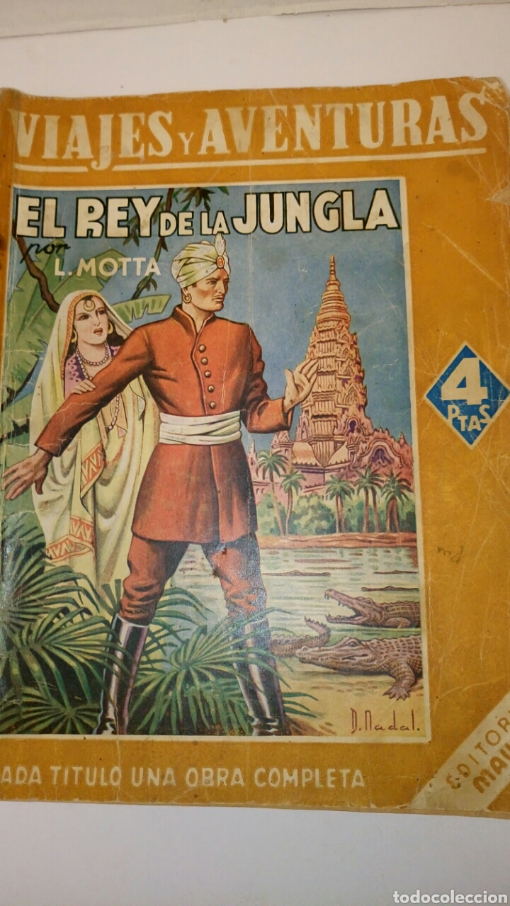 Libros de segunda mano: EL REY DE LA JUNGLA, de Luis Motta. - Foto 1