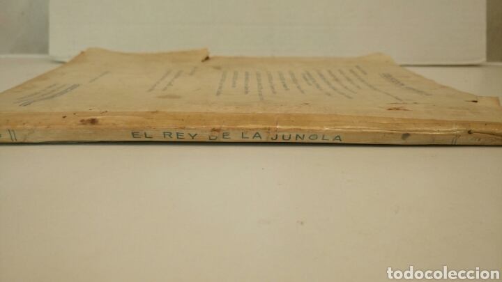 Libros de segunda mano: EL REY DE LA JUNGLA, de Luis Motta. - Foto 3