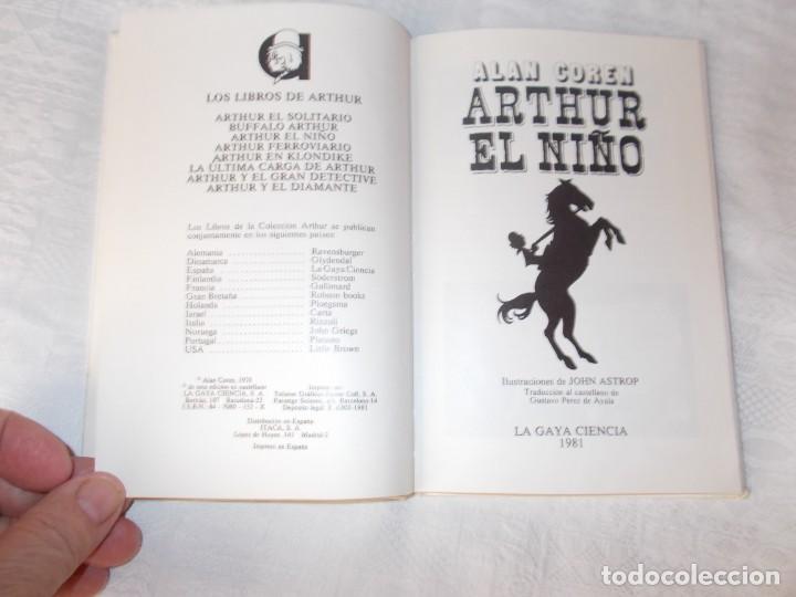 Libros de segunda mano: ARTHUR El Ni&ntilde;o Alan Coren - Foto 3